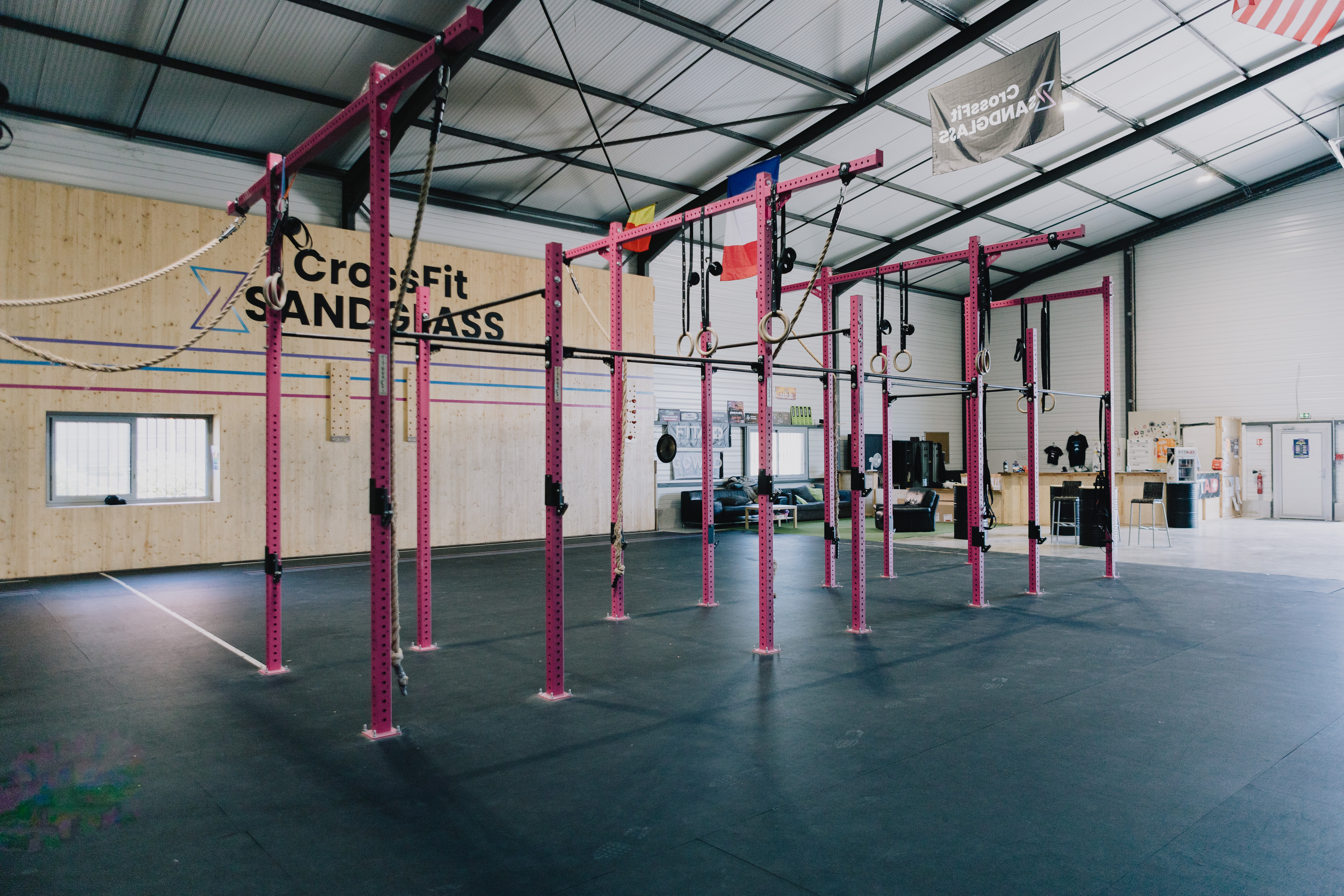 Matériel d'entraînement HYROX à CrossFit Sandglass, Corcelles-Ferrières